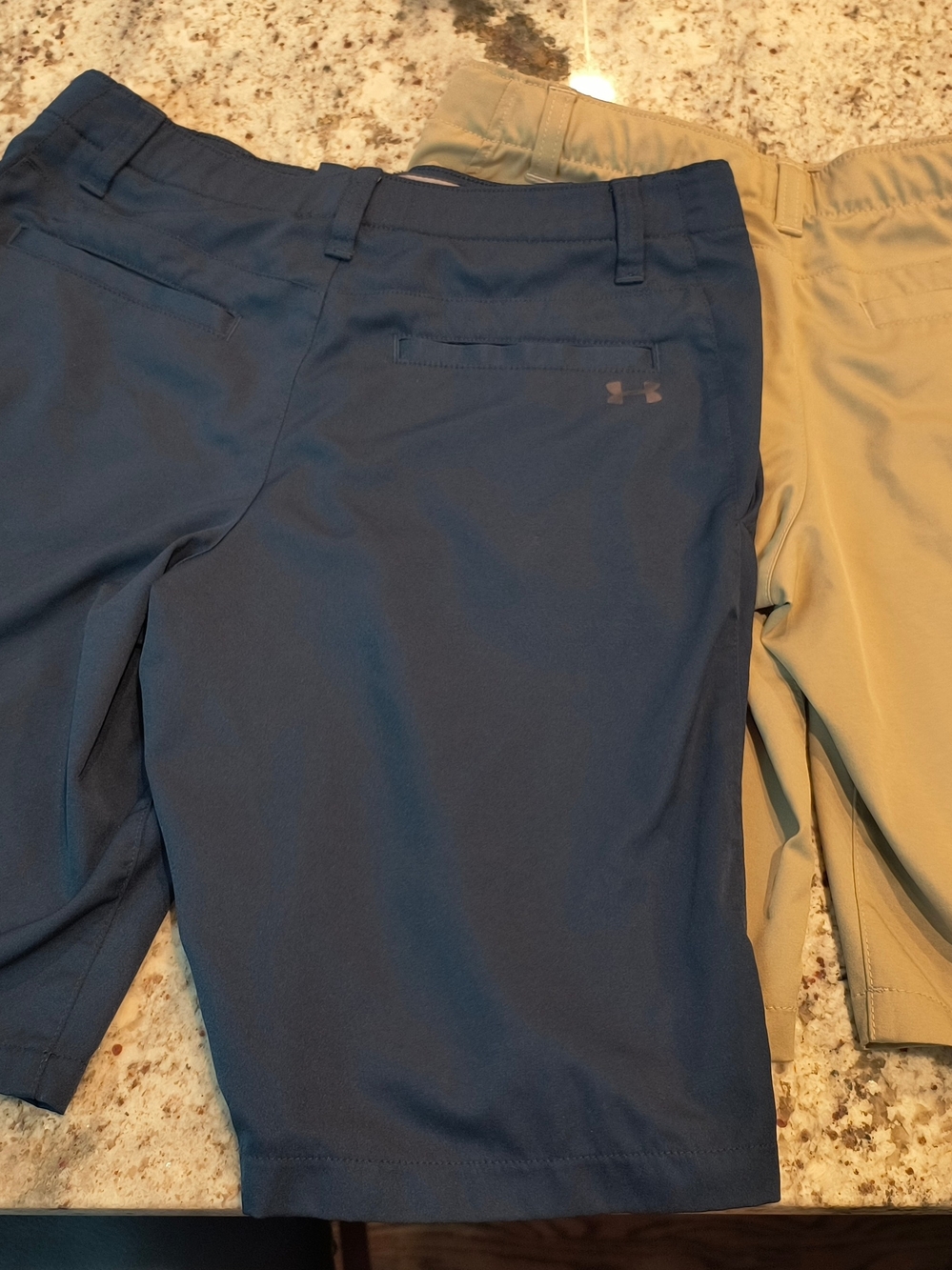 Under Armour Boy's Navy and Khaki  Shorts